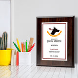 The Underdog Customizable Award Plaque | Easel Mount Option | Achievement and Recognition Personalizable Plaques