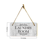 Restroom 5x10 Hanging Wall or Door Sign