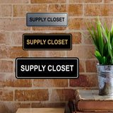 Signs ByLITA Standard Supply Closet Wall or Door Sign | Office Signage
