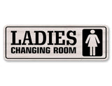 Standard Plus Men's Changing Room and Ladies Changing Room (2 Pack) Wall or Door Sign | Office Public Signage