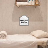 Waxing Room' Headstone - Wall or Door Signs ? Access & Control Sign