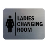 Signs ByLITA Classic Framed Ladies Changing Room Wall or Door Sign