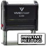 All Quality Important Meeting Agenda Planning Stamps