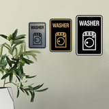 Signs ByLITA Portrait Round Washer Wall or Door Sign