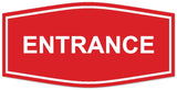 Signs ByLITA Fancy Entrance Sign | Legible Lettering | Easy No-Tool Installation | Powerful Foam Tape