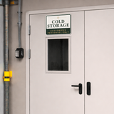 Classic Framed Plus Cold Storage — Authorized Personnel Only — Wall or Door Sign | Specialist Room - Sign