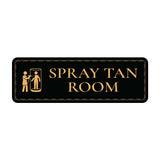 Standard Plus Spray Tan Room — Wall or Door Sign | Treatment Room - Sign