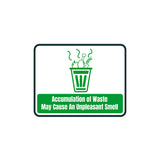 Classic Framed Plus Accumulation of Waste May Cause An Unpleasant Smell Wall or Door Sign | RV Accessories