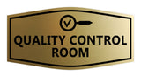 Signs ByLITA Fancy Quality Control Room Wall or Door Sign