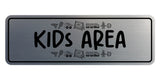 Signs ByLITA Standard Kids Area (Toy vector) Wall or Door Sign