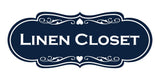 Designer Linen Closet Wall or Door Sign
