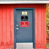 Signs ByLITA Classic Framed Be Aware Slippery Steps Durable Sign | Easy Installation | Elegant Design Wall or Door Sign