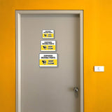 Classic Framed Plus Exposed Moving Parts – Keep Clear Door or Wall Sign | Miscellaneous Warning Signs - Industrial & Construction