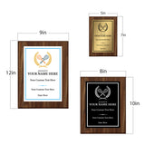 Squash Customizable Wooden Award Plaque | Easel Mount Option | Achievement and Recognition Personalizable Plaques | Sports Award