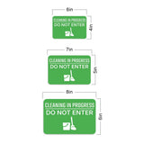 Classic Framed Plus Cleaning in Progress - Do Not Enter Door or Wall Sign | Safety and Maintenance
