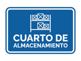 Signs ByLITA Classic Framed Cuarto de Almacenamiento Door or Wall Sign