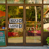 Standard Plus Men's Changing Room and Ladies Changing Room (2 Pack) Wall or Door Sign | Office Public Signage