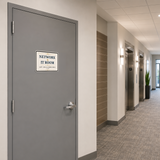 Classic Framed Plus Network & IT Room — Authorized Personnel Only — Wall or Door Sign | Specialist Room - Sign