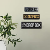 Standard Drop Box Wall or Door Sign (Multipack)