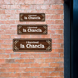 Standard Plus I Survived la Chancla Door or Wall Sign | Funny Spanish Signs For Stores & Businesses