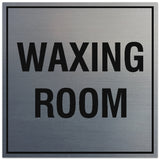 Signs ByLITA Square Waxing Room Sign - Easy Installation | Durable Material