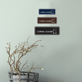 Signs ByLITA Standard Cordial Glasses Door or Wall Sign Easy Installation | Durable Construction | Kitchen Essentials | Hygiene | AirBnB Signs
