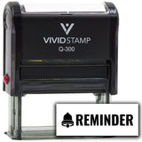 Vivid Stamp Reminder Self-Inking Rubber Stamps Teachers And Schools | Motivational Stamps For Children | Re-inkable Ink Pad