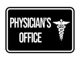 Classic Framed Physician's Office Wall or Door Sign