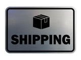 Classic Framed Shipping Wall or Door Sign