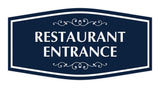 Signs ByLITA Fancy Restaurant Entrance Wall or Door Sign