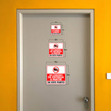Square Plus No Camiones de Entrega A Partir De Este Punto Wall or Door Sign | Spanish | Health & Safety Warehouse Business Signage