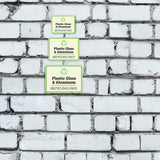 Classic Framed Plus Plastic Glass & Aluminum Recycling Only Door or Wall Sign | Waste Disposal Etiquette