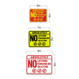 Signs ByLITA Classic Framed Absolutely No Loitering No Panhandling No Soliciting Wall or Door Sign