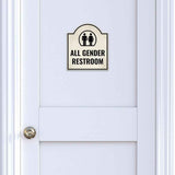All Gender Restroom' Headstone ? Wall/Door Restroom & Hygiene Sign