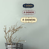 Signs ByLITA Designer Showers Wall or Door Sign