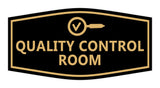 Signs ByLITA Fancy Quality Control Room Wall or Door Sign