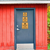 Square Plus Please Ring Bell For Appointments and Deliveries Wall or Door Sign | Health & Safety Warehouse Business Signage
