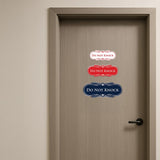 Designer Do Not Knock Wall or Door Sign