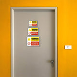 Classic Framed Plus Warning: Confined Space – Authorized Personnel Only Door or Wall Sign | Miscellaneous Warning Signs - Industrial & Construction
