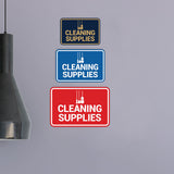Signs ByLITA Classic Framed Cleaning Supplies Wall or Door Sign