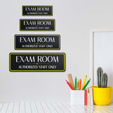 Standard Plus Exam Room – Authorized Staff Only Wall or Door Sign | Exam Room Notices
