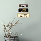 Signs ByLITA Standard Storage Locker Wall or Door Sign