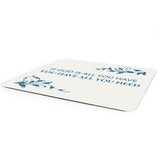 Designs ByLITA Religious Decor Rectangle Mouse Pad - 7.75 x 9.25"