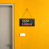 Inspirational and Motivational Religious 5x10 Hanging Plus Wall or Door Sign