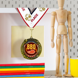 All Quality Stars Design BBQ Medal | Competition | High Quality Metal Medal - 1st, 2nd, 3rd Place