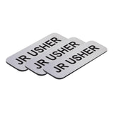 Jr Usher 1 x 3" Name Tag, (3 Pack)