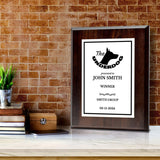 The Underdog Customizable Award Plaque | Easel Mount Option | Achievement and Recognition Personalizable Plaques