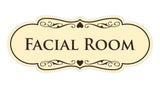 Designer Facial Room Wall or Door Sign