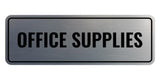 Signs ByLITA Standard Office Supplies Wall or Door Sign | Office Storage Signage