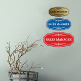 Signs ByLITA Victorian Sales Manager Graphic Wall or Door Sign